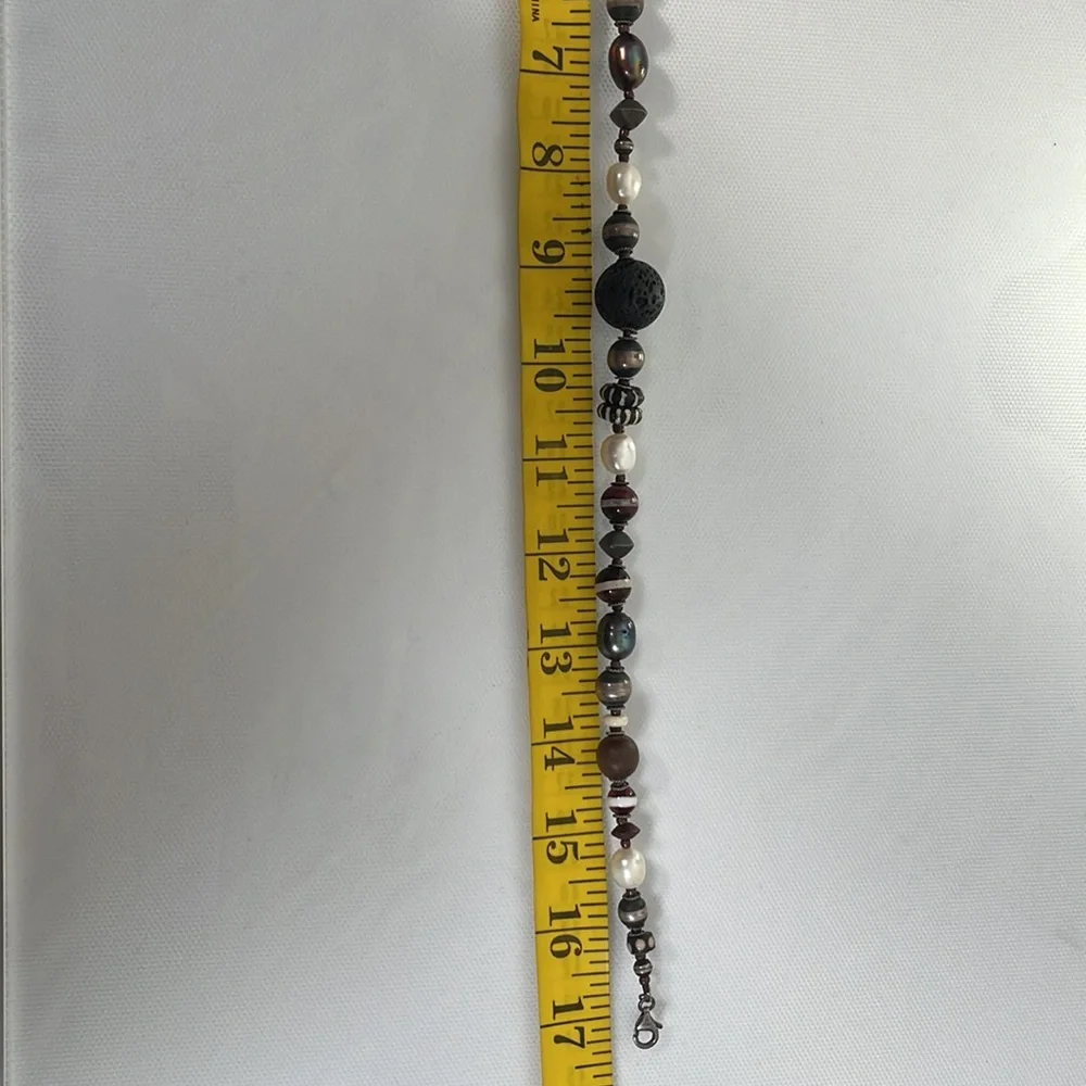 Vintage Navajo, 925 peyote bird necklace. - Picture 8 of 8